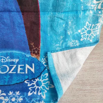 60x120cm Disney Frozen 2 Elsa Anna Printesa de Desene animate pentru Copii Prosop de Baie pentru Copii Copii, Fete Cadou Prosop de Plajă Duș Pool Prosop