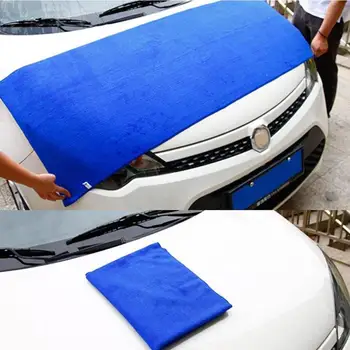 60x160cm Dark Blue Car Wash Corp Uscat Prosop Ultra-fine Fibre Prosop Masina poloneză Multi-funcție Prosop Albastru Auto Pânză de Curățare