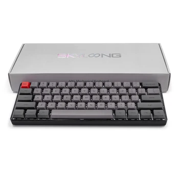 61 taste Impermeabil fără Fir Bluetooth Tastatura cu Fir Tastatură Mecanică Gri Illuminated Gaming Keyboard teclado mecanico D30
