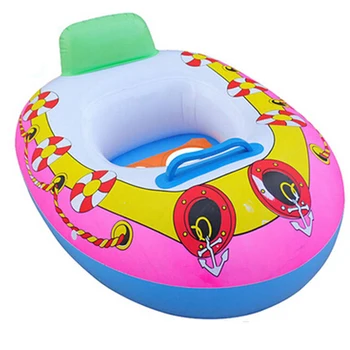 65x45cm Gonflabile Înot Cercurile de Copii de Înot Scaun Inel de Înot Piscină Ajutor Antrenor Plaja Barca Plutitoare de 2-5 Ani Copil
