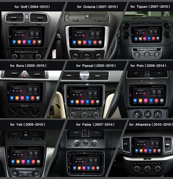 6G 128G IPS Rețea Ownice 8 Octa Core Android 10.0 2 Din DVD Auto GPS Navi Radio Player Pentru VW Volkswagen Skoda Octavia 2 Seat