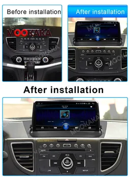6G 128GB Pentru Honda CRV 2012-2016 Android Auto Navigație GPS, Player Multimedia, Radio Carplay Joystick Bluetooth Unitate Cap IPS DVD