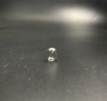 6mm Mini Bec Glob de Sticlă cu bule minge rotundă cu gaură gol glob de sticlă flacon pandantiv de sticlă colier accesorii 20buc