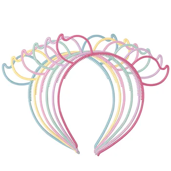 6pcs Copii drăguț din plastic bandă fata petrecere de vacanță frizură animal ureche hairband
