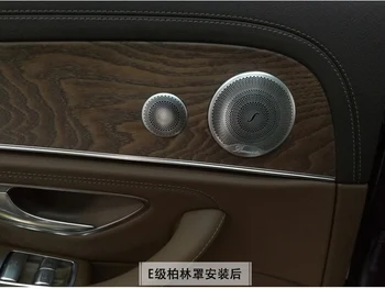 6pcs Difuzor Audio Autocolant usa masina difuzor Tapiterie Huse pentru Mercedes Benz AMG 15-16 E W213 C W205 GLC Clasa
