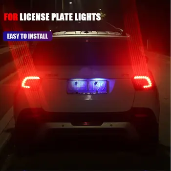 6Pcs Noi T10 lățime indicator COB 1smd transparent auto bec modificat lumina led-uri auto de inmatriculare lumina de lectură lumină led t10