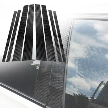 6Pcs/Set Auto B Pilon Post Interior Turnare Garnitura pentru BMW Seria 5 F10 11-17 Accesorii Auto Exterioare