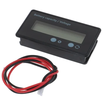 6V-63V Plumb-acid Capacitate Acumulator Indicator de Tensiune Metru Voltmetru Monitor LCD
