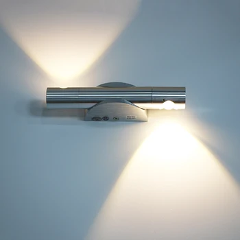 6w LED-uri Reglabile Fascicul de Lumină de Sus în Jos Lumini de Perete din Aluminiu Lampă de Perete pentru Living Dormitor Hol Scara de Artă Gally RF103