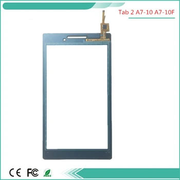 7.0 inch touchscreen Pentru Lenovo Tab 2 A7-10 A7-10F A7 - 20 A7-20 A7-20F A7, Ecran Tactil Digitizer Față Lentilă de Sticlă de culoare Neagra