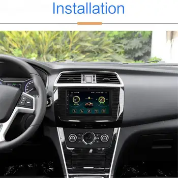 7 Inch 2Din Radio Auto Bluetooth MP5 Player Stereo Auto Navigație GPS Integrat, Suport Mașină Mirror Link-ul Pentru Android de 10.1