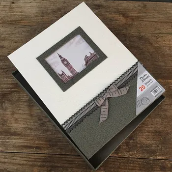 7 Inch Auto-adeziv Album Foto Film Colectare Acasă Studio Foto Post Coperta Albumului Carte de Memorie Album Foto Nunta Album