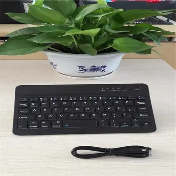 7 inch Bluetooth 10 Metri Recepție Wireless Distanta de Biroul de Mouse-ul de Gaming Keyboard Trei Sisteme Comune Tastatura