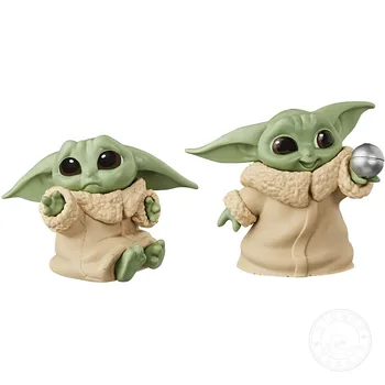 7 Stiluri De Yoda Acțiune Figura Jucării Anime Movie Star Wars Yoda Copil Model Mandalorian Yoda Figura Păpuși Jucărie Copil Baiat Cadou De Decor