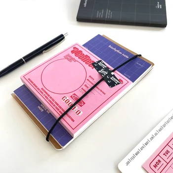 70page Kawaii Fată Roz Inima Memo Pad Notepad, Notebook Album Materiale de Papetărie Accesorii de Birou