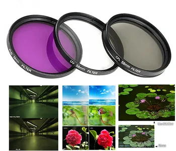 72mm UV CPL ND FLD Absolvit Culoare Aproape Star Filter & Lens Hood Capac de stilou pentru Nikon Z6 Z7 cu 24-70mm f/4 S Lens