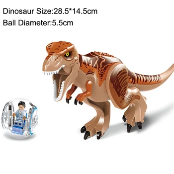 79151 77001 Jurassic World 2 Dinozaur Tyrannosaurus Blocuri Dinozaur De Acțiune Figura Cărămizi Dinozaur Jucarii Cadou