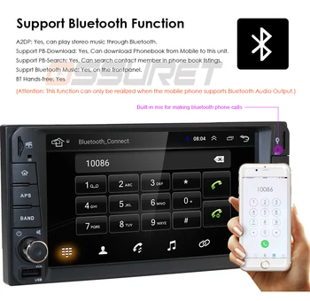 7inch Android cu ecran tactil 9 radio Auto GPS Radio pentru Toyota Corolla, RAV4 Terios Prado Camry Multimedia SWC FM CAM-IN USB Microfon Hartă