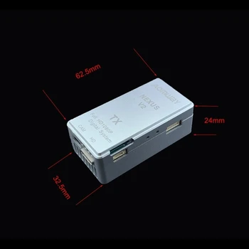 7km Gama Aomway Nexus V2 Full HD, Digital Link-ul de 1080P 60FPS FPV 5.8 GHz Transmițător Receptor Suport HDMI DVR pentru RC Drone