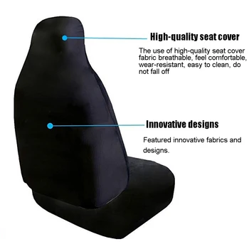 7pcs 3D de Floarea-soarelui Universal de Masina din Fata Huse Respirabil Automobile Complet Seat Protector Interior Accesorii Styling Auto