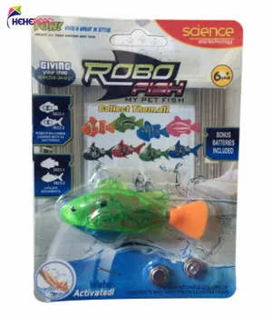 8 Buc / Lot Flash Pește de Înot CONDUS de Pește Electronice Activat Copii Jucărie Robot de Companie Poate Înota Baie Jucărie pentru Copii Cadouri