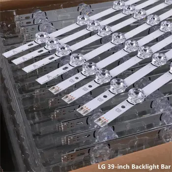 8 BUC/set LED backlight bar de striptease pentru 39 Inch TV 39LB561V 39LB5800 innotek DRT 3.0 39