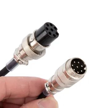 8-pin pentru Microfon Convertor Adaptor Cablu de Mână Mic prelungitoare de sex Masculin la Feminin Pentru Yaesu FT847 FT920 FT950 2000 FT1000 MH-31B8