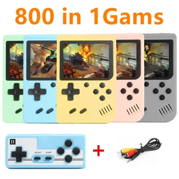 800 Din 1 Jocuri MINI Portabil Retro Video Consola de jocuri Portabile Jucători Boy 8 Bit 3.0 Inch Ecran LCD Color, GameBoy