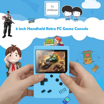800 IN 1 Retro Joc Video Consola de 3.0 Inch Handheld Joc Player Portabil Mini Buzunar Gamepad 800 De Jocuri Clasice pentru Copii Cadouri