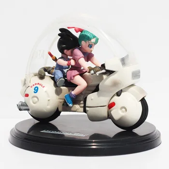 8cm drag Z Fiul Bulma Motociclete de echitatie Cutie de vânzare cu amănuntul PVC Acțiune Anime Figura de Colectie Model de Jucarii pentru copii cadouri