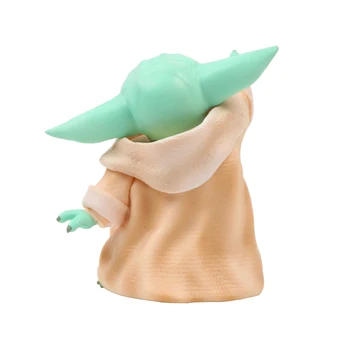 8cm Star Wars Copilul Yoda Colecție de Acțiune Figura Jucărie PVC Miniatură Jucarii Papusa Cadou pentru Ziua copilului