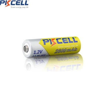8Pcs/2Pack PKCELL 1.2 v AA 2300mAh-2600mAh Ni-MH aa 2A Baterie Reîncărcabilă Baterii Pentru Lanterna jucării control de la distanță
