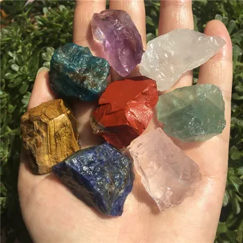 8pcs Naturale, cristale de cuarț de predare cunoașterea dur pietre pretioase minerale de vindecare de pietre prime și cadouri