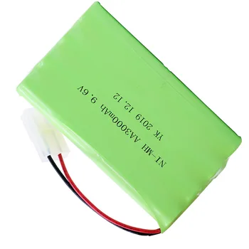 9,6 V NI-MH baterie de 3000mAh Plug baterie prize Multiple 3000 mah nimh AA baterie pentru masina rc jucărie instrumente accesoriu tip H