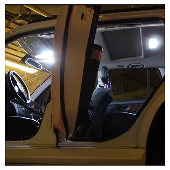 9 Becuri Alb Lumina LED-uri Auto de Interior Kit potrivit Pentru Chevrolet Cruze 2011 2012 2013 Harta Dom Portbagaj Lampa de Licență