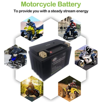 9-BS Baterie LiFepo4 Pentru Motociclete ATV Honda TRX 400EX Sportrax Fourtrax LTZ250 ZX600, Polaris Predator,YTX9 ETX9-BS Baterii