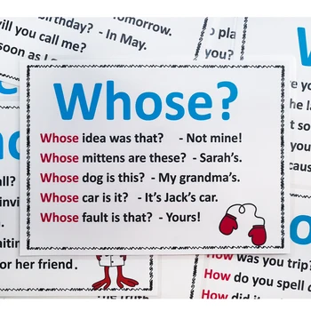 9 BUC Întrebări WH Postere de Învățare Cuvinte în limba engleză Profesor Homeschool Provizii de Învățământ Decor sală de Clasă Decor Postere