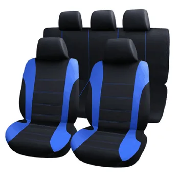 9 bucati/set scaun auto coperta din față și din spate a scaunului set universal de masina formă accesorii de interior airbag compatibil husa scaunului