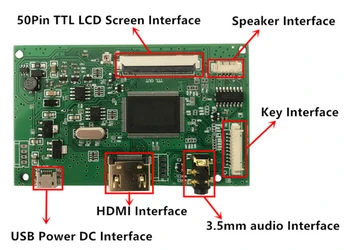 9 Inch 1024*600 HDMI Ecran LCD Display cu un Driver de Placa Monitor pentru Raspberry Pi B + 2 3 Banane/Portocale Pi Mini Calculator