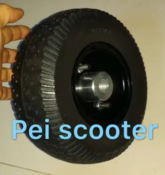 9 inch 9x3.50-4 anvelope solide pentru a cutiei de viteze de motor scuter de mobilitate pneuri kit phub-160