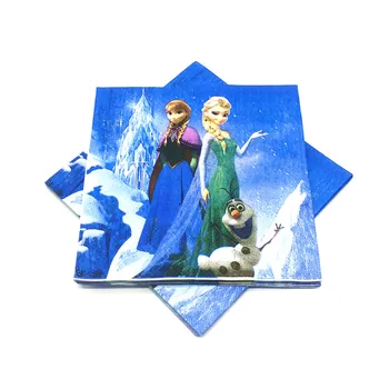 90PCS Tacamuri de unica folosinta Disney Frozen Tema Printesa Anna Elsa Cupe Plăci de Familie Petrecere Copil de Dus la Petrecerea de Ziua Decor