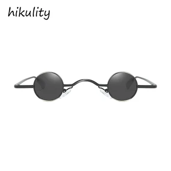 91117a Mici, Rotunde de Metal Cadru ochelari de Soare Barbati Punk Stil Vintage Personalizat Ochelari de Soare pentru Femei Steampunk