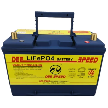 95D31 Lifepo4 12V 60Ah litiu baterie pentru auto start baterie cu bms 12V li baterie de mare capacitate, Înlocuiți bateriile cu plumb-acid