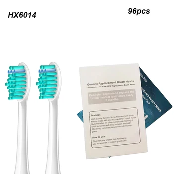 96pcs HX6014 Periuta de dinti Electrica Capete de Periuta de dinti Înlocuirea Capete Capete de Perie Potrivit pentru Ph Soni îngrijire