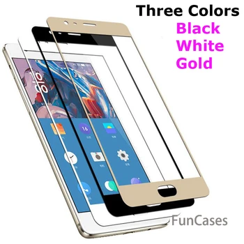 9H Complet Capacul Colorat din Sticla Temperata Pentru OnePlus 3 3T 5 5T 6 6TScreen Protector Pentru OnePlus 6 5 Plus 5 5T Film Protector