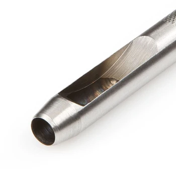 9PCS 2,5 mm 10 mm din Oțel Carbon de Piele Luminiș Rotund Curea Stantare Instrument Tubulare pentru Foraj Pumn Kit