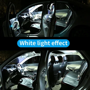 9pcs Bec Alb Lumina LED-uri Auto de Interior Kit Pentru perioada-2019 Kia Sorento Harta Dom Portbagaj Lampă torpedo