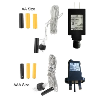 AA AAA Alimentare Acumulator Adaptor Înlocui 2x 3x Baterie pentru Lumina LED-uri de Radio M76A