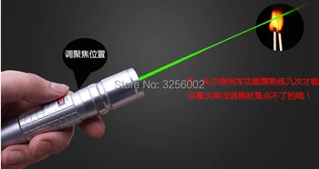 AAA de Mare putere 500w 500000M laser pointer Verde 532nm Focusable chibrit aprins, arde țigări light, Astronomie Lazer vânătoare