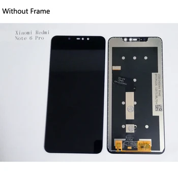 AAA+ Pentru Xiaomi Redmi Nota 6 Pro tv LCD Display Touch Screen de Asamblare Digitiza Piese+10point touch Versiune Globală